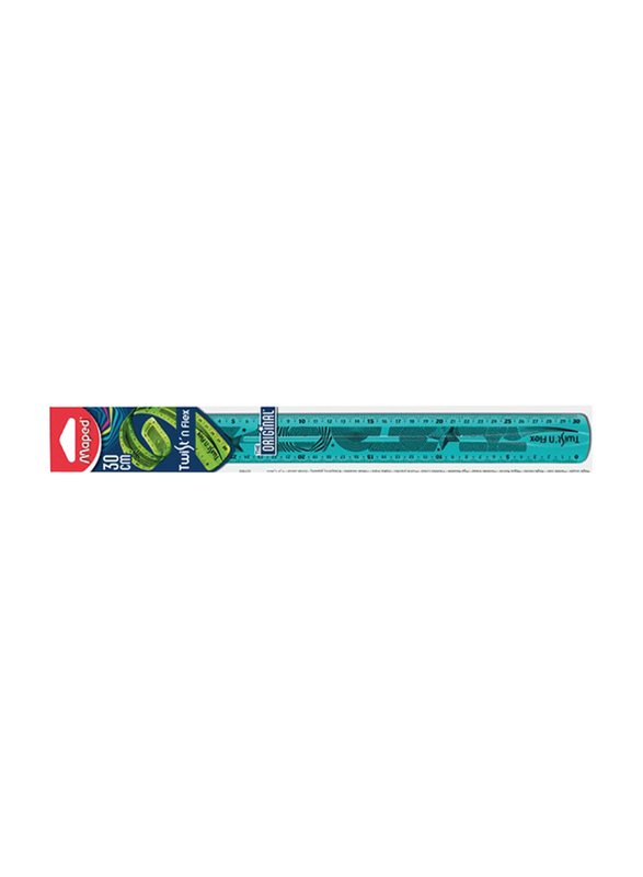 Maped Twist'n Flex Ruler, Green