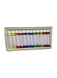 Faber-Castell Water Colour Tubes Set, 12 Pieces x 12ml, Multicolour