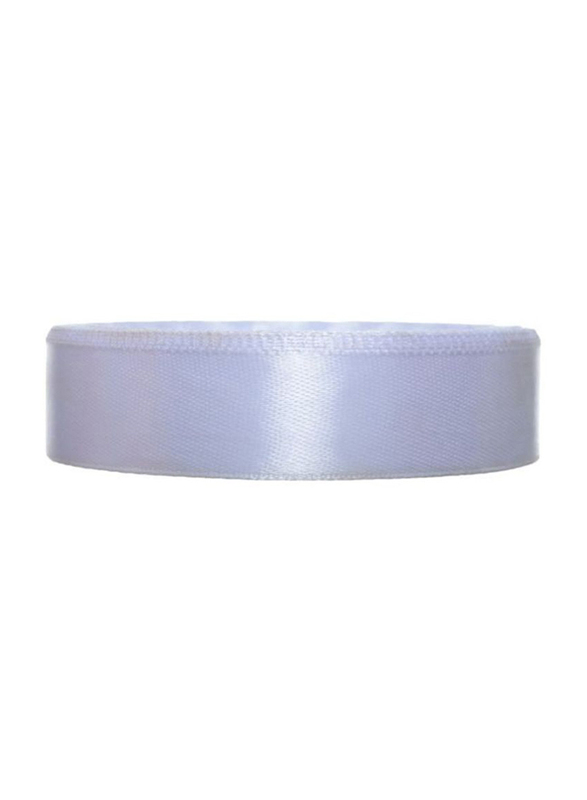 Satin Ribbon Party Decoration Supplies, White