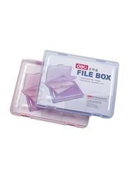 Deli A4 Assorted File Box, Multicolor