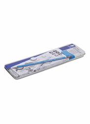 Staedtler 6-Piece Mars Lumograph Drawing Pencil Set, Grey/Blue