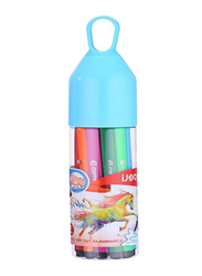 Deli 12-Piece Felt Pen Set, Multicolor
