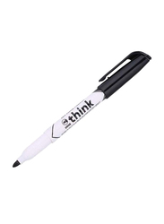 Deli 12-Piece Think U006 Dry Erase Marker Set, Black