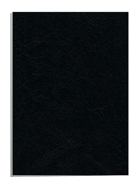 Partner Embossed Binding Sheet, 100 Pieces, A4 Size, Black