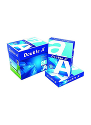 Double A Premium Copy Paper, 5 x 500 Sheets, 80 GSM, A4 Size, White