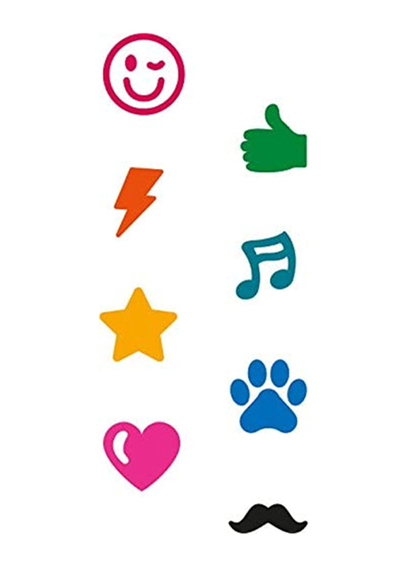 Crayola Ultra Clean Mini Stampers Marker Set, 8 Pieces, Multicolor