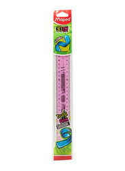 Maped Twist N Flex Ruler, Pink