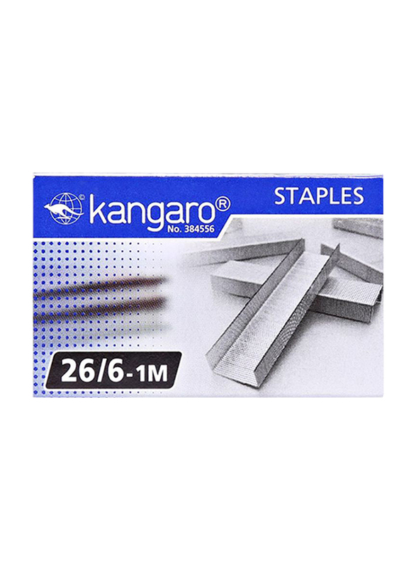Kangaro Staple Wire Set, 20 Pieces, Silver