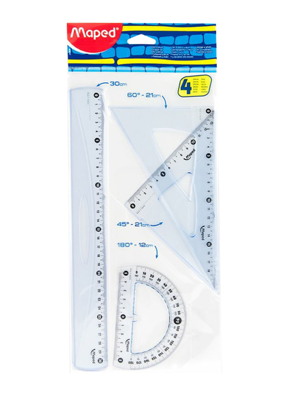 Maped Maxi Drawing Set, Clear