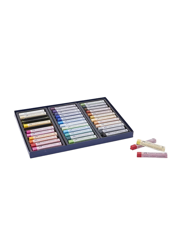 Faber-Castell Soft Pastel Crayons, 36 Pieces, 128336, Multicolor