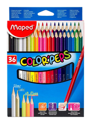 Maped 36-Piece Colour Pencil Set, Multicolour