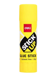 Deli Stick Up Glue Stick, 20g, Yellow