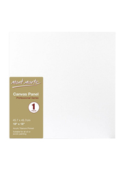 Mont Marte Professional Series Canvas Board, 45.7 x 45.7, White