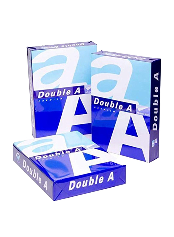 Double A Premium 80GSM Printer Paper, 2500 Sheets, A4 Size, White
