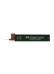 Faber-Castell 12-Piece Super-Polymer Pencil Lead Refill Set, Black