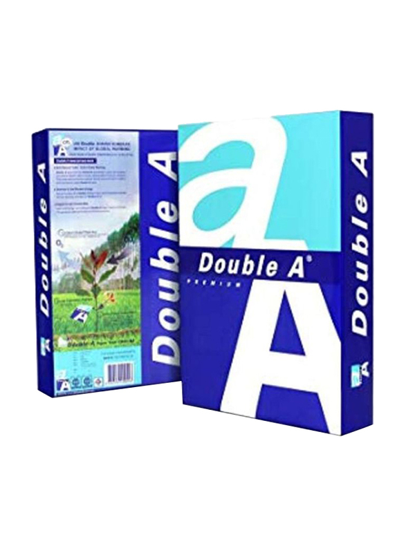 Double A Premium 80GSM Printer Paper, 2500 Sheets, A4 Size, White