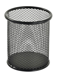 Partner Metal Mesh Pen Pencil Tool Holder, Black