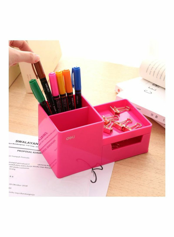 Deli Desk Organizer, Pink