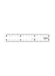 Maped Essential Flat Ruler, 15cm, Clear