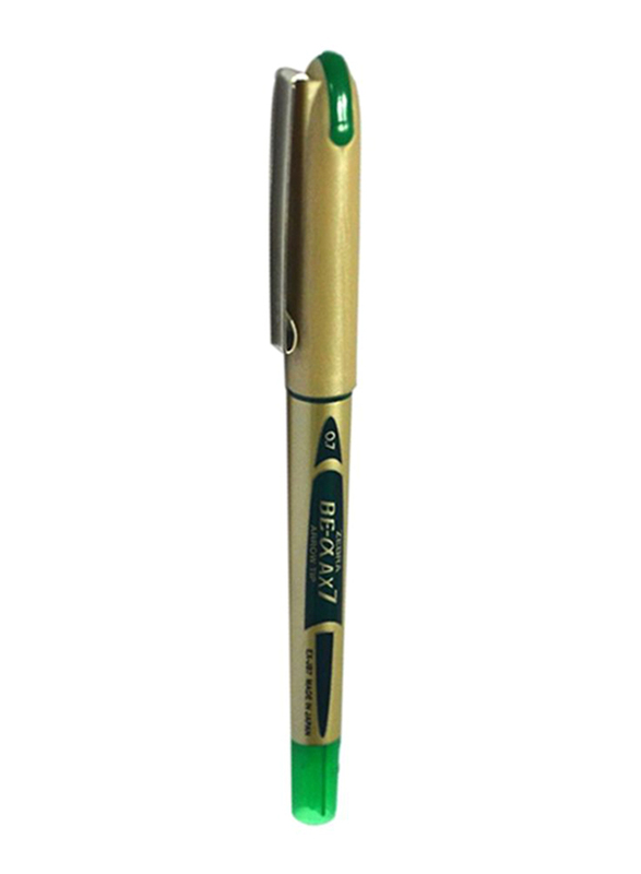 Zebra 10-Piece Rollerball Pen Set, 0.7mm, Gold/Green