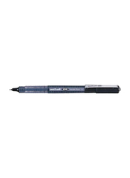 Uniball Eye Needlepoint Fine Rollerball Pen, Black/Silver/Blue