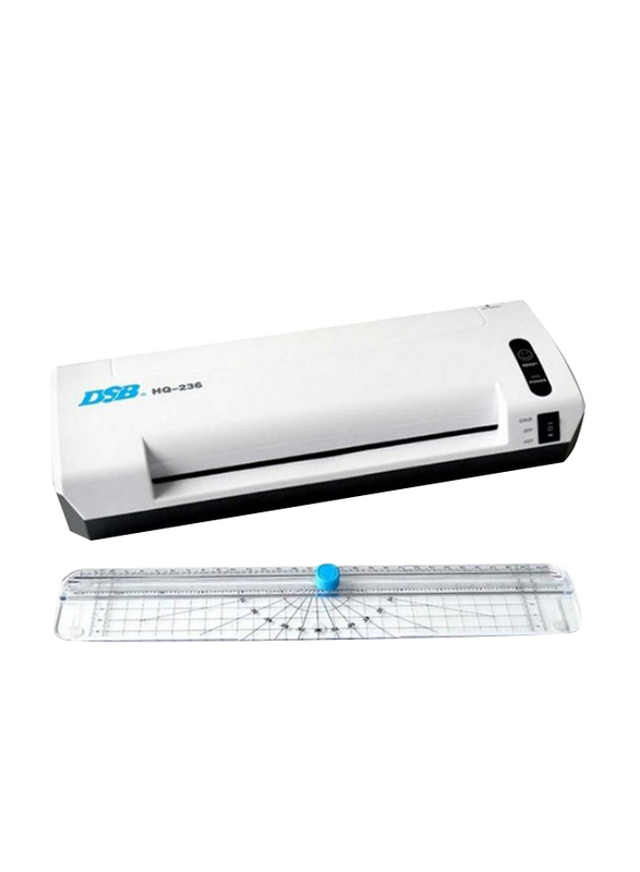 DSB A4 Standard Laminating Machine, White