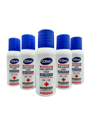 Cosmo Advanced Instant Hand Sanitizer Spray, 100ml, 5 Pieces
