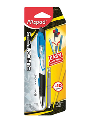 Maped Reload Mechanical Pencil, with Lead, Blue/Black/Silver