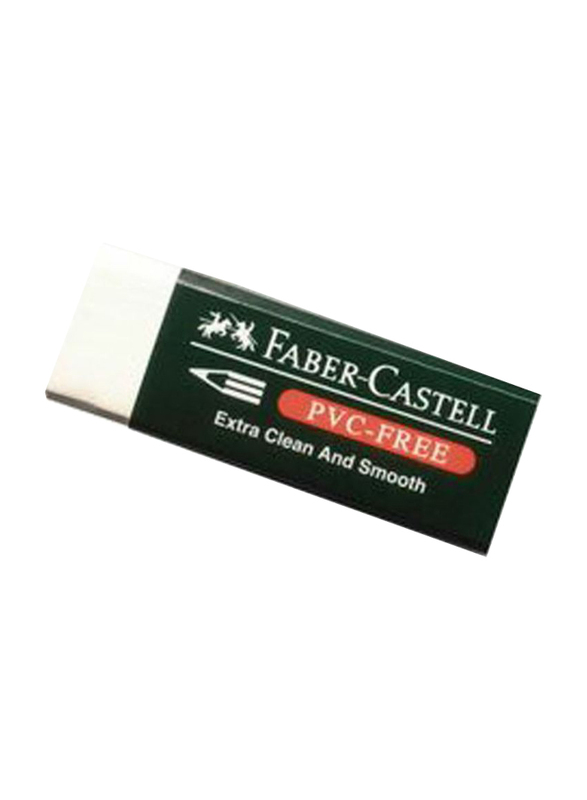 Faber-Castell 20-Piece Eraser Set, White