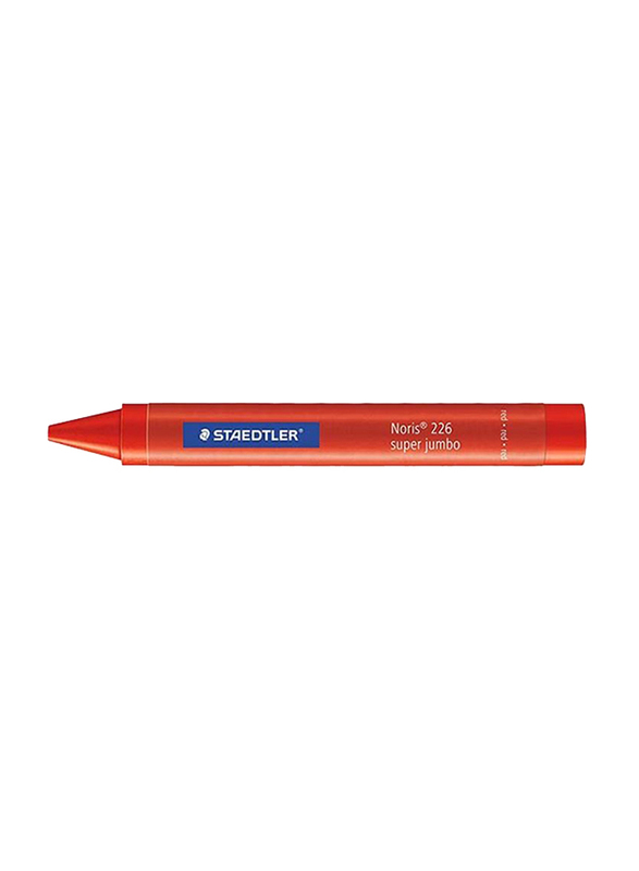 Staedtler Noris Super Jumbo Wax Crayons, 12 Pieces, ST-2260-NC12, Multicolor