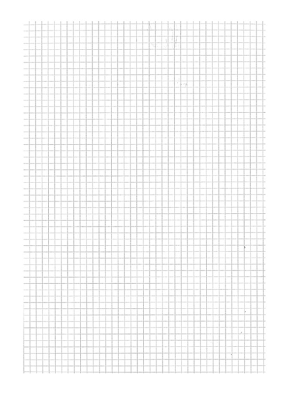 Psi Square Writing Pad, 5mm, Multicolor