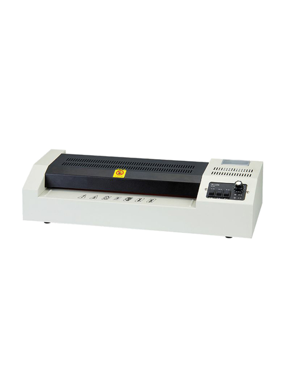 Deli Laminator, White/Black