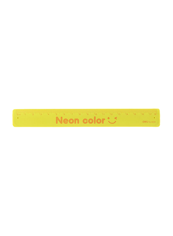 Deli Clap-Clap Bracelet Ruler, Yellow