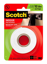3M Double Sided Mounting Tape Hanging Card, White
