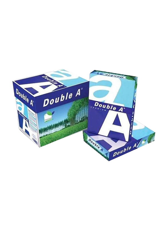 Double A Premium 80GSM Printer Paper, 2500 Sheets, A4 Size, White