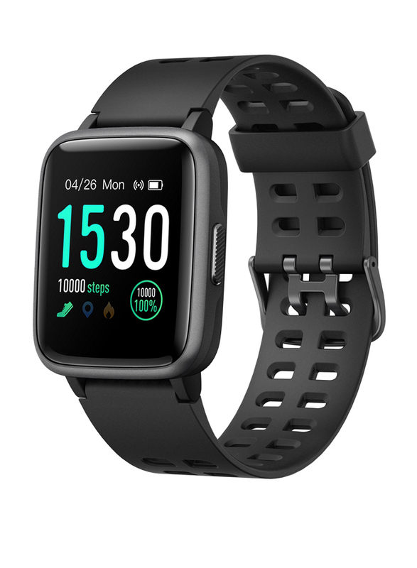 

Memorii 39.02mm Smartwatch, Black Case with Black Band