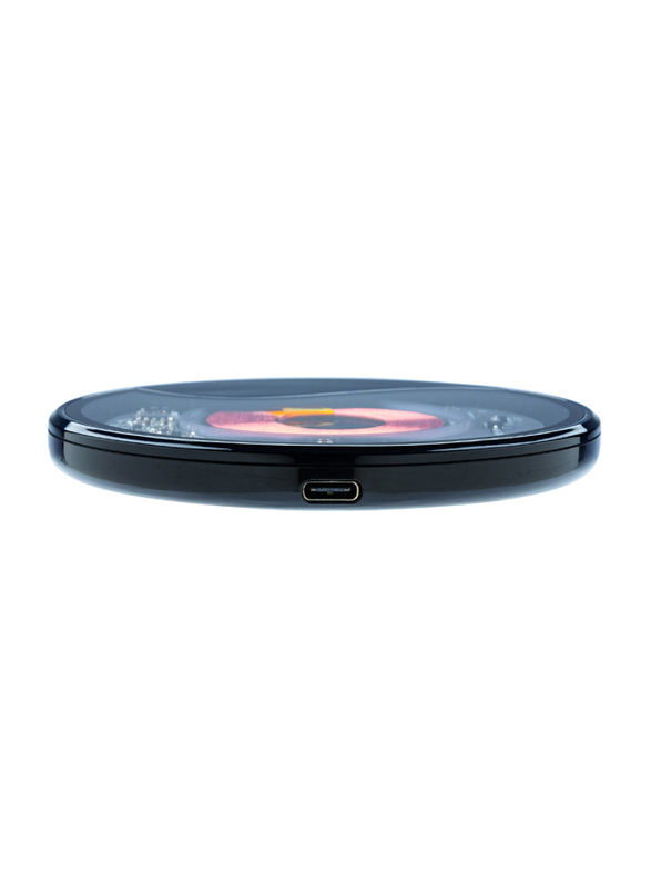 XD Xclusive Encore Wireless Charger, with USA A to USB Type-C Cable, Black