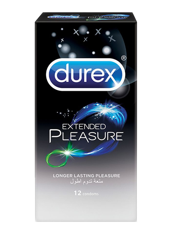 Durex Warming Extended Pleasure Condom, 12 Pieces