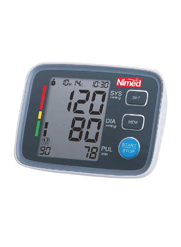 Nimed Fully Automatic Blood Pressure Monitor, BP 608, Black