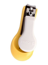 Pigeon K808 Safety Nail Clipper for Babies, Yellow, 1 Piece