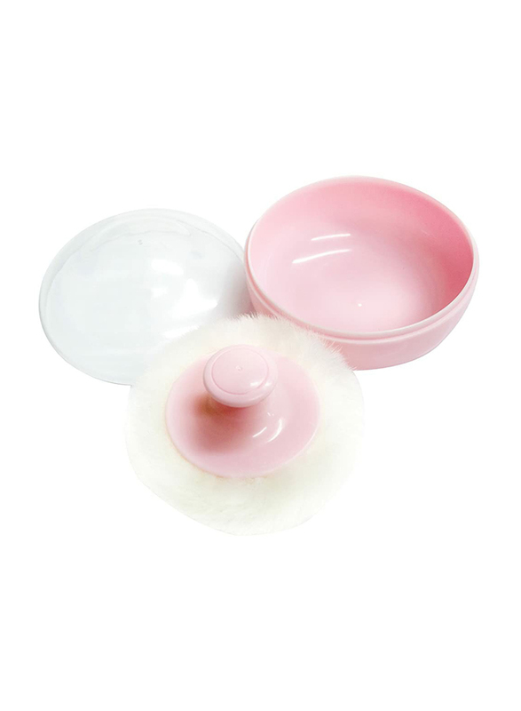 Pigeon K260 Powder Case with Puff, Pink, 1 Piece