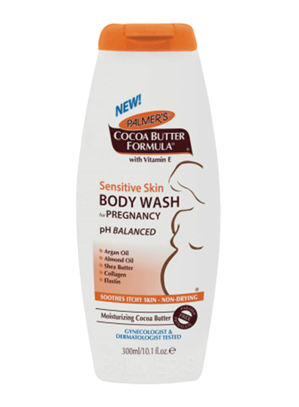 Palmer's Cocoa Butter Formula Sensitive Skin Body Wash for Pregnancy, 300ml