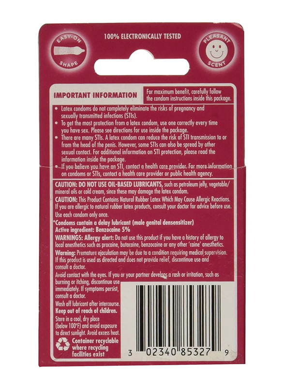 Durex Performax Intense Condom, 10 Pieces
