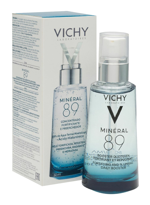 Vichy Mineral 89 Hyaluronic Acid Face Moisturizer, 50ml