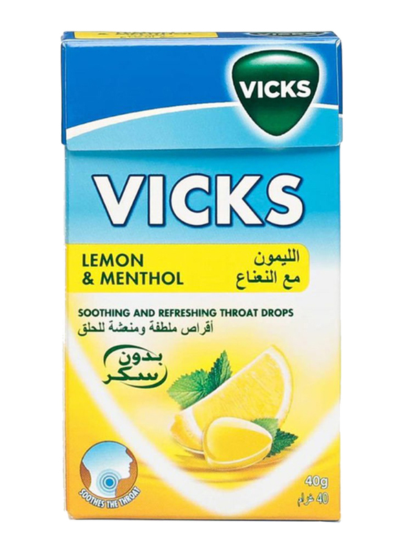 Vicks Lemon & Menthol C.Drops, 20 x 40g