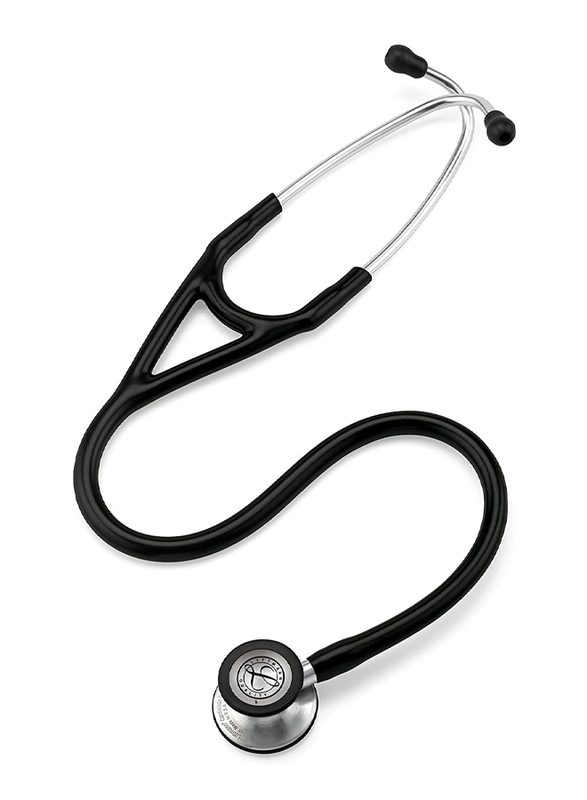 3M Littmann Cardiology IV Stethoscope, 28 inch, 6152, Black