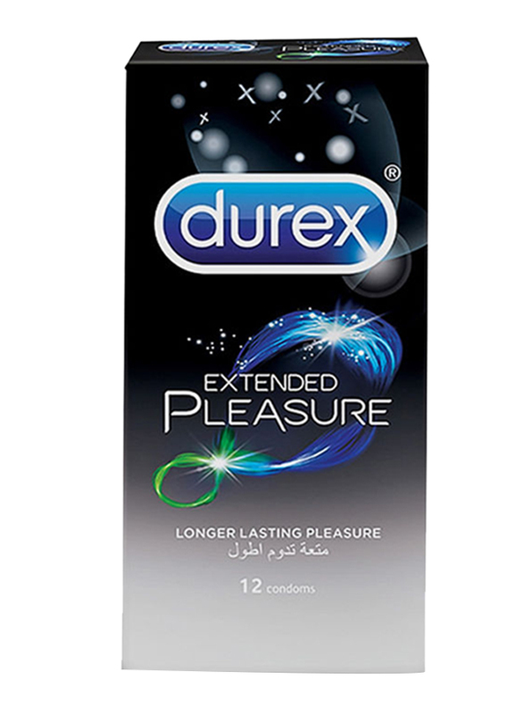Durex Warming Extended Pleasure Condom, 12 Pieces