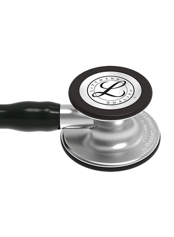 3M Littmann Cardiology IV Stethoscope, 28 inch, 6152, Black