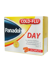 GSK Panadol Cold + Flu Day, 24 Tablets
