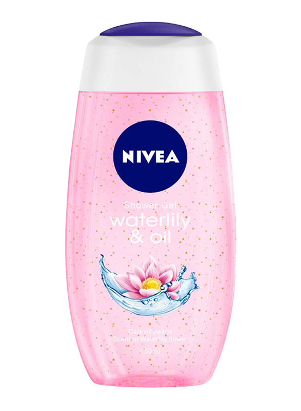 Nivea Water Lily & Oil Body Wash Shower Gel for Women, 250ml
